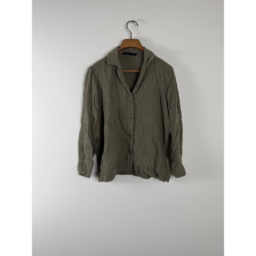 Jenni Kayne Playa pajama set XS olive green khaki - Picture 4 of 8